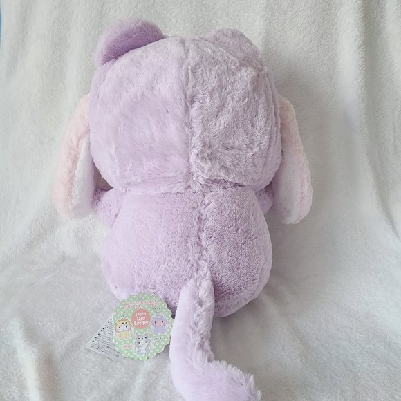 Pote Usa Loppy - Animal Costume XL Plushy - Purple Fox - Picture 4 of 5